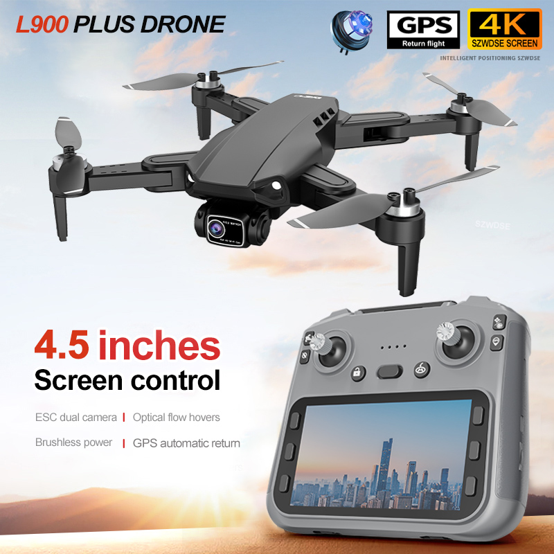 Fpv Brushless Rc Drone 4K - L900 PLUS GPS Drone 4K Profesyonel