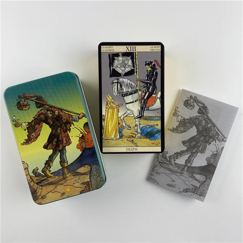 Metal Kutu Yaldızlı Baskı Back - Tarot Cards Deck With Guidebook incelemesi ve fiyatı