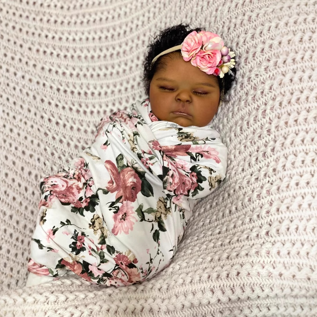 Koyu Cilt şeftali 19 Inç Gerçe - Reborn Baby Doll Silicone Realistic incelemesi ve fiyatı
