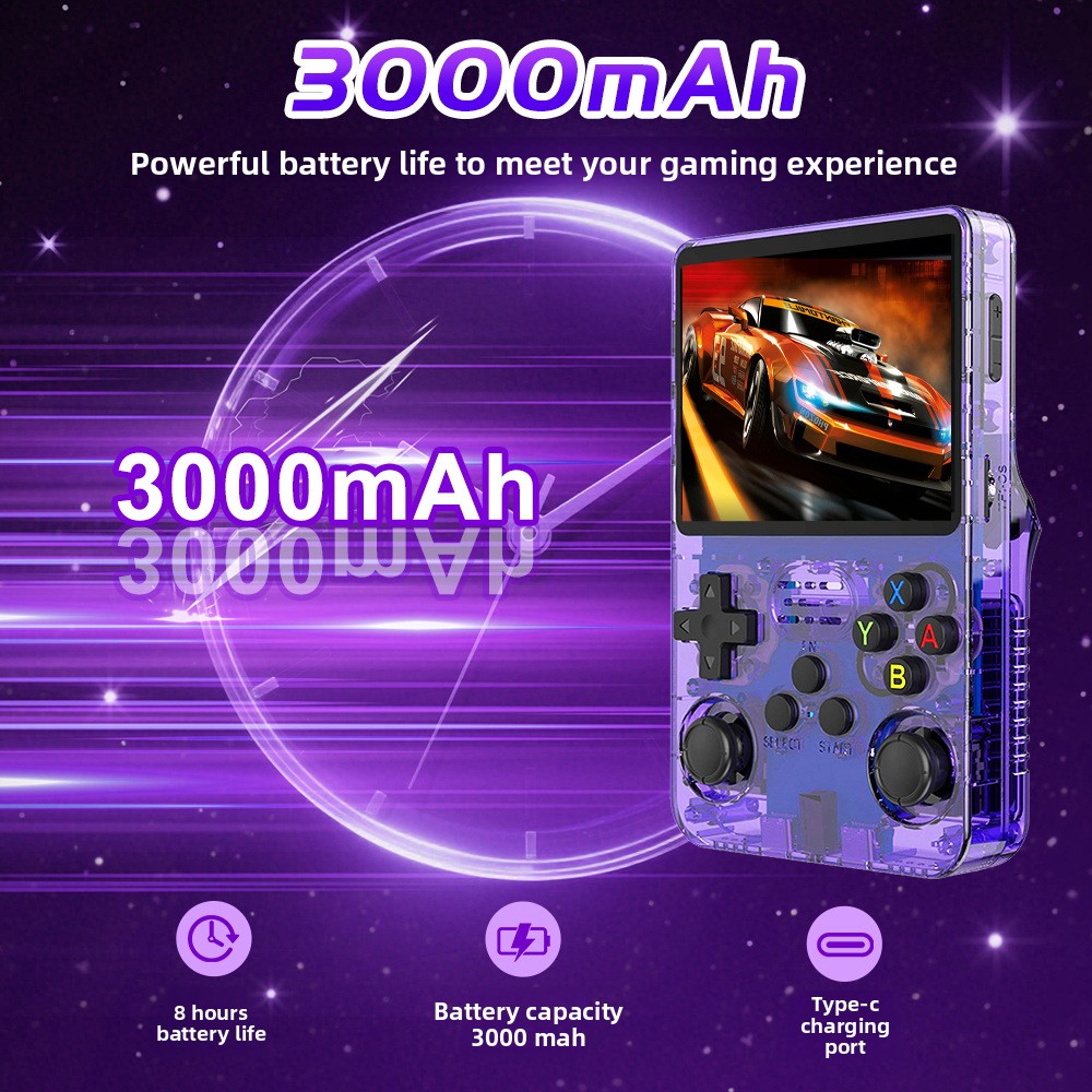 R36S Açık Kaynaklı El Tipi Oyu - Retro Handheld Game Console R36S incelemesi ve fiyatı