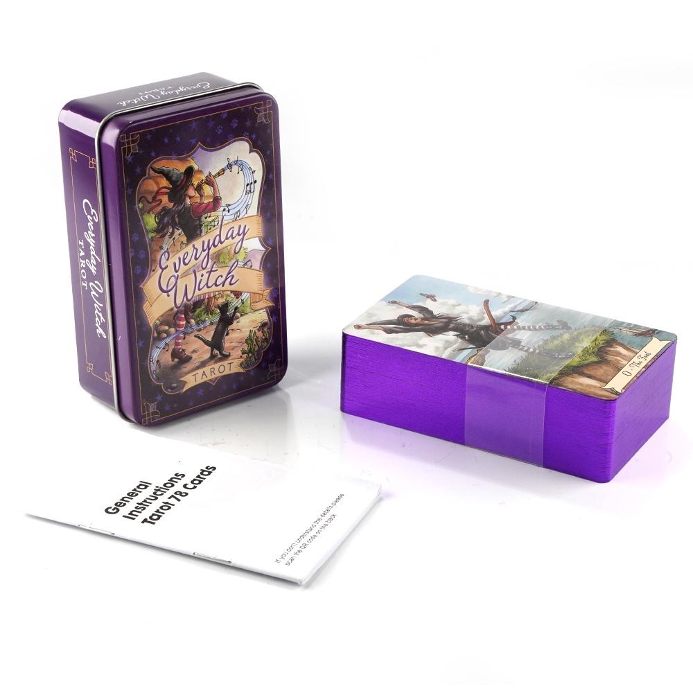 10.3*6 cm Gündelik Cadı Tarot  - Tarot Cards Deck With Guidebook incelemesi ve fiyatı