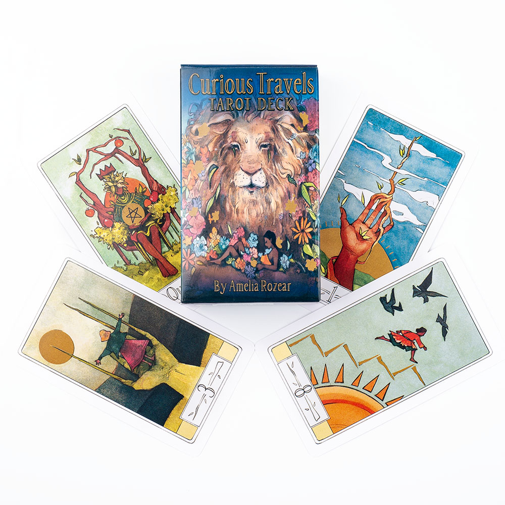 Meraklı Seyahatlar Tarot 10.3* - Tarot Cards Deck With Guidebook incelemesi ve fiyatı