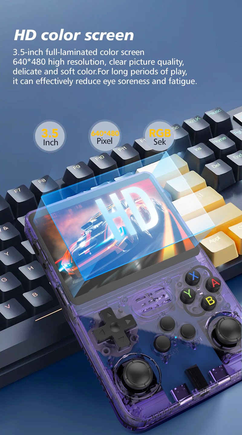 R36S Retro el oyun oyuncu dahi - Retro Handheld Game Console R36S incelemesi ve fiyatı